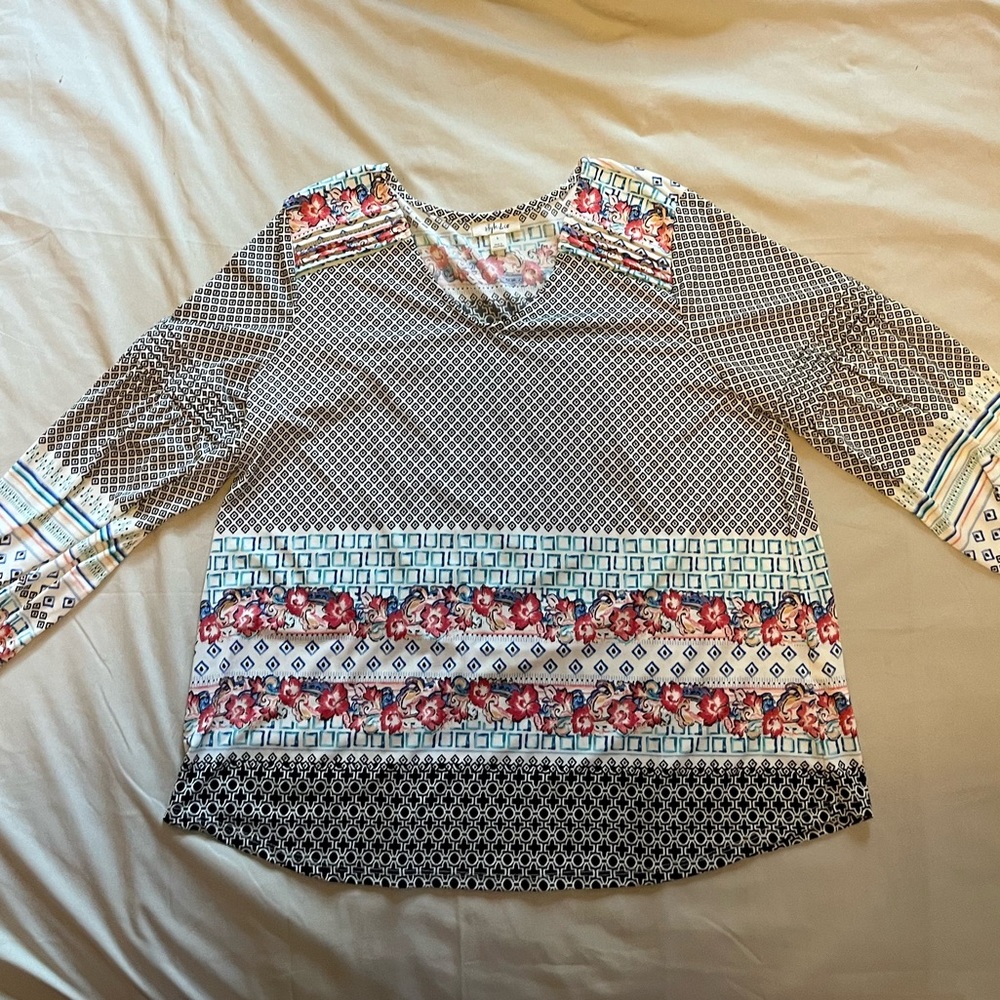 Women’s Floral Style&Co Blouse